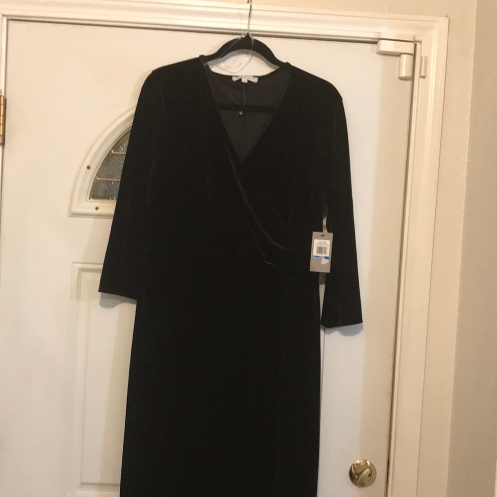CHAUD Evening Sparkle Rich Black dress